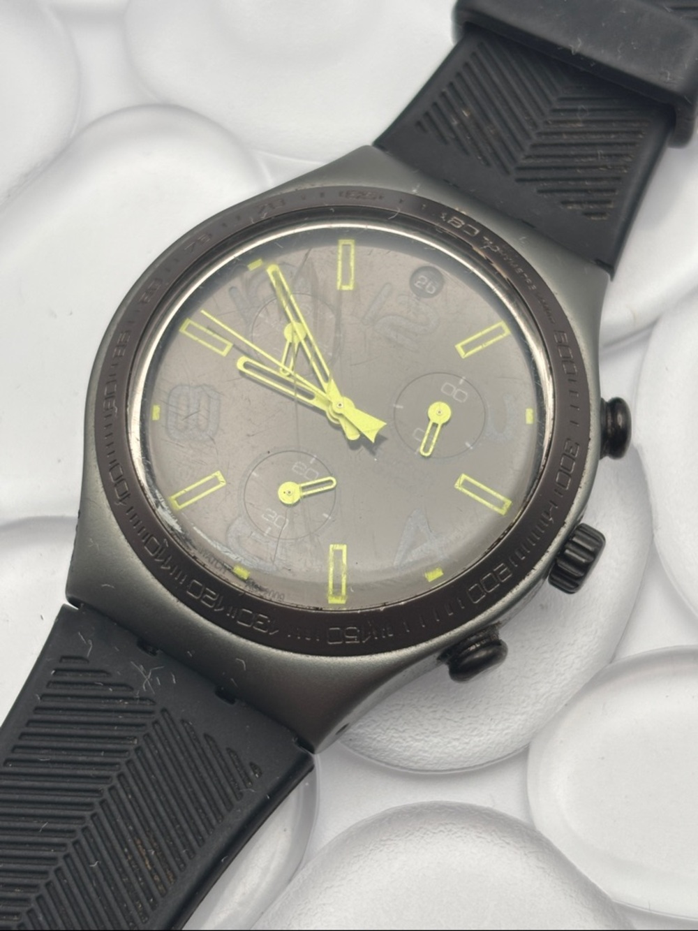 Swatch Watch - YCM4000 - RAY OF LIGHT BLACK